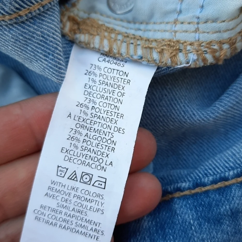 The Childrens Place Girls Skinny Jeans Blue Adjustable Waist Denim Pants Size 10
